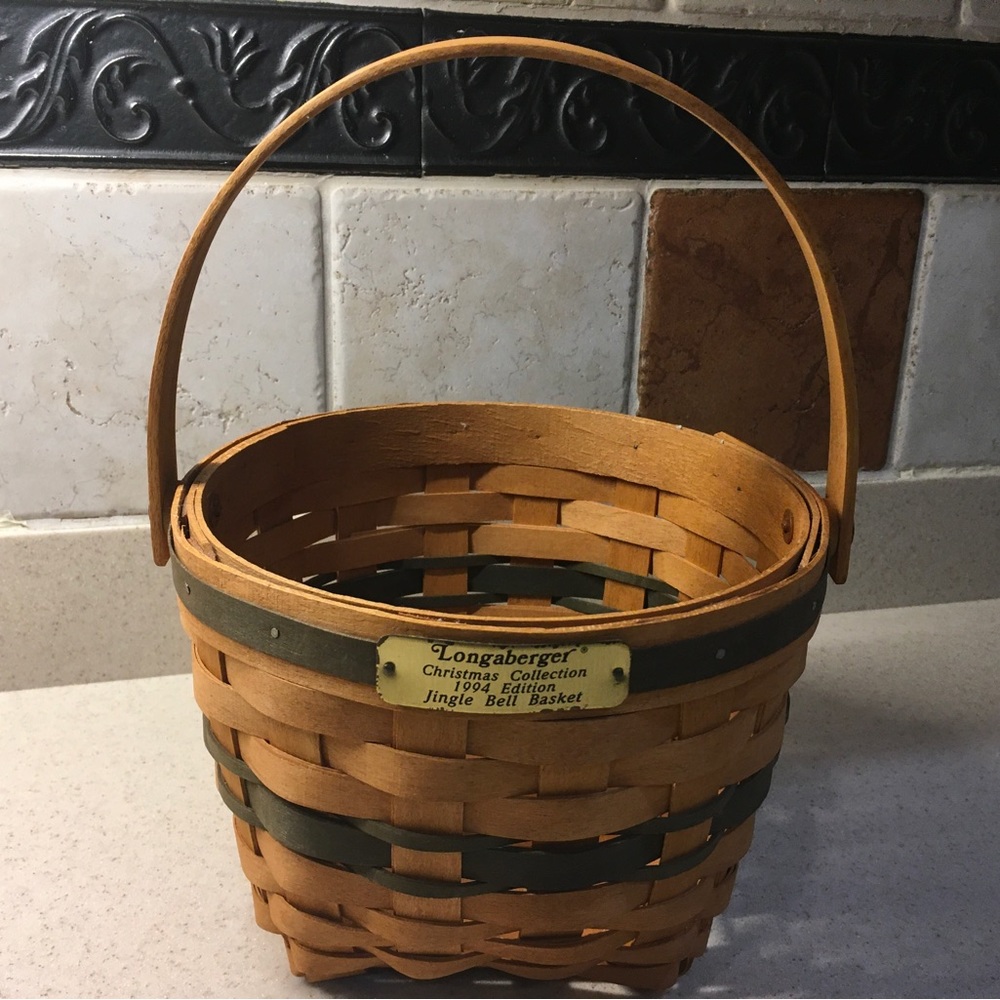 Longaberger Jingle Bell Basket, 1994